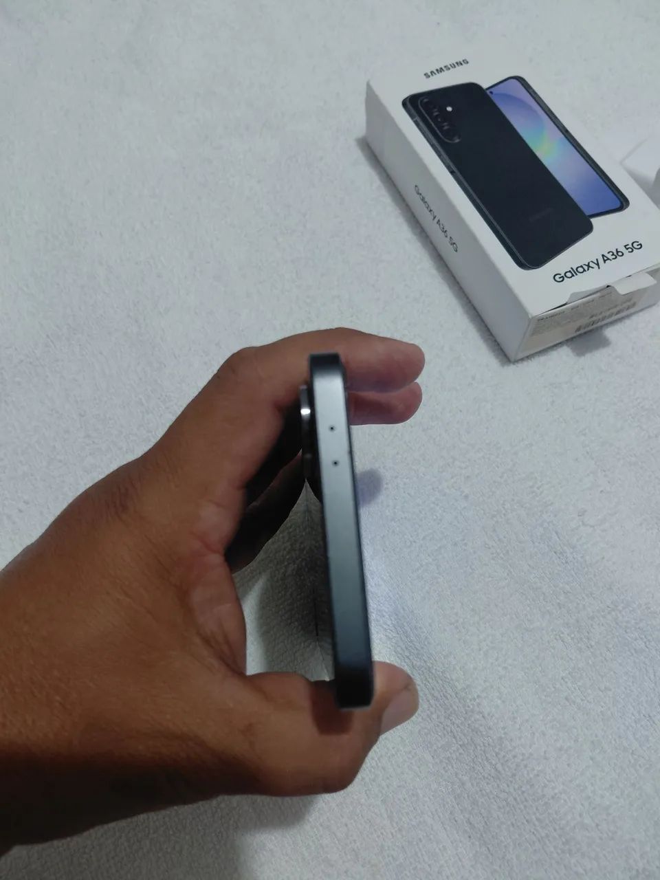 A36 128 gb com caixa nota e carregador $950 - Foto 5