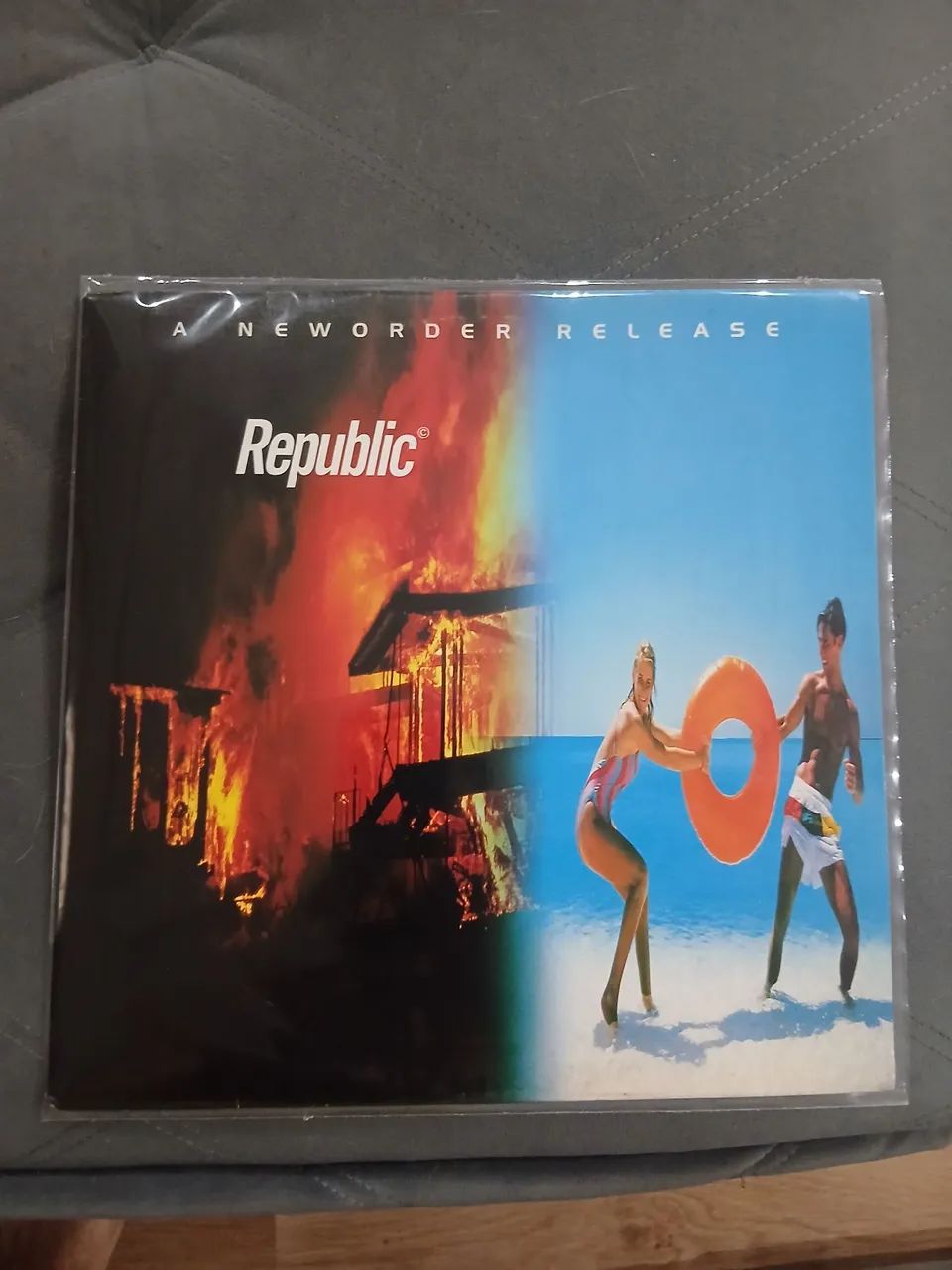 New Order Republic LP Vinil (excelente estado)