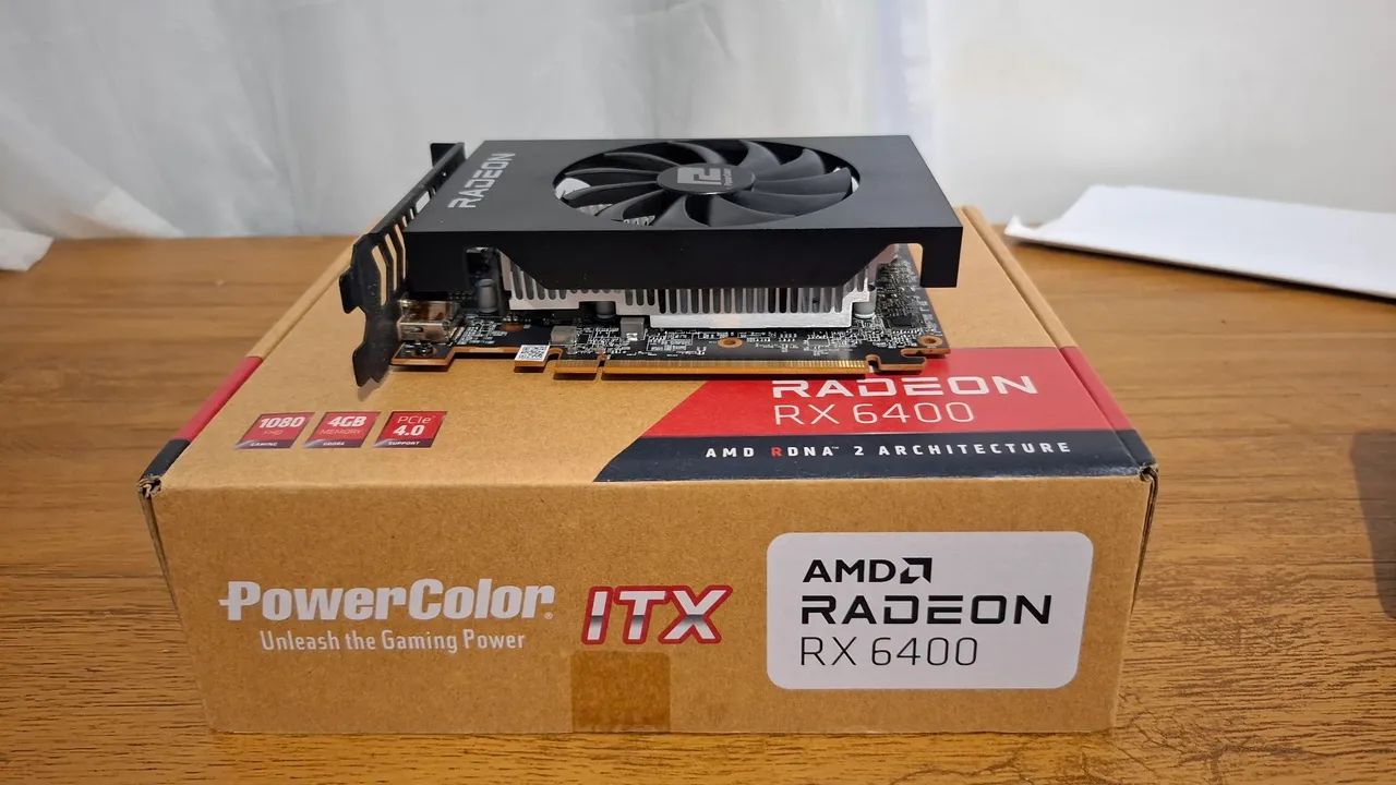 Placa de vídeo RX6400 - Foto 2