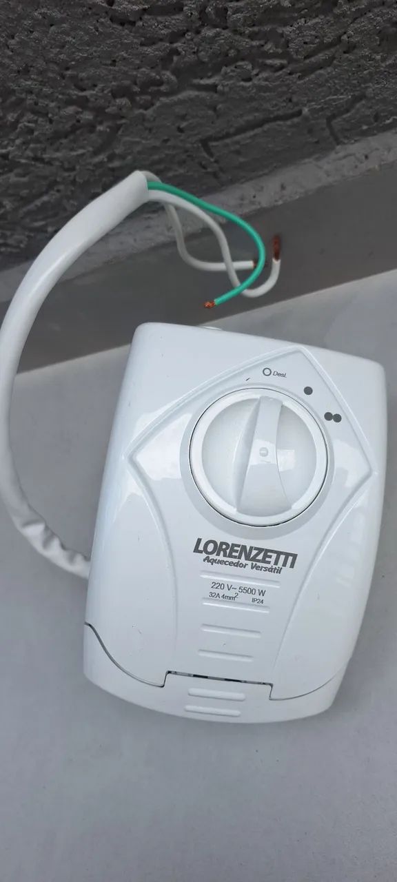 Aquecedor Elétrico Lorenzetti 220v e 5500w