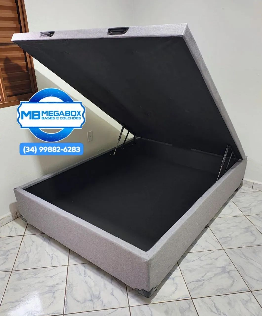 Box Baú Casal Blindado Novo com Entrega Grátis 