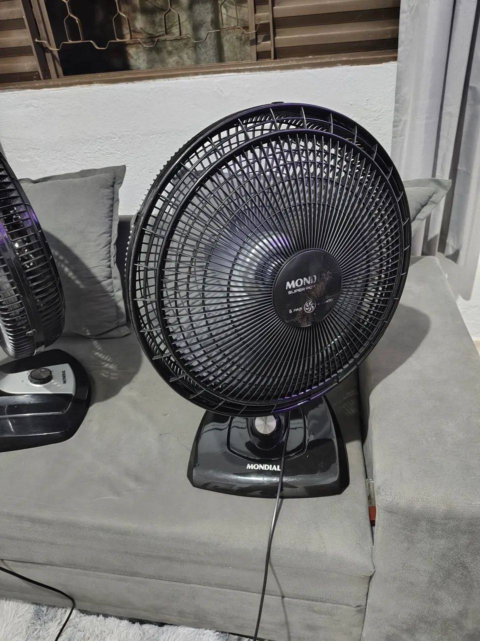 Ventilador e capacete  - Foto 3