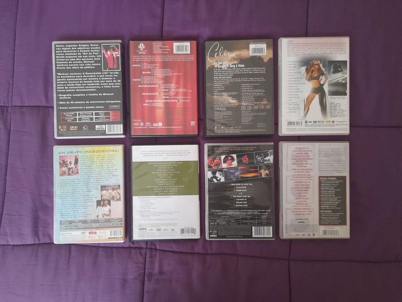 Coleção de DVDs Michael Celine Mariah Queen Whitney ABBA Divas e mais... - Foto 2