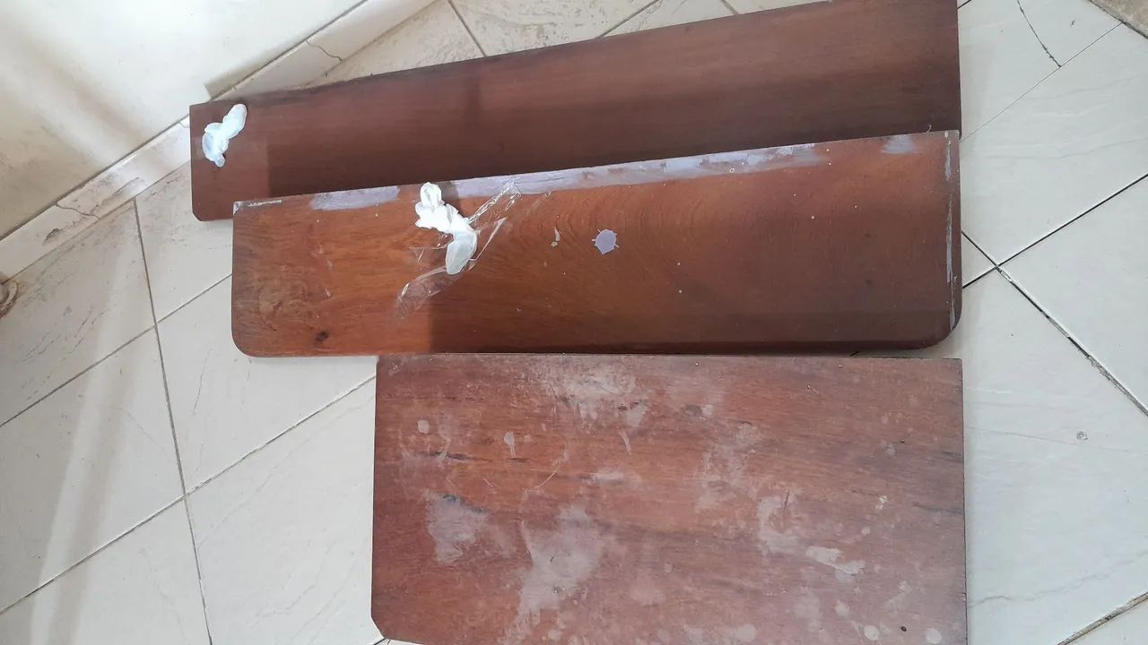 Excelente combo com 3 prateleiras de madeira _ sólidas e resistentes  - Foto 2