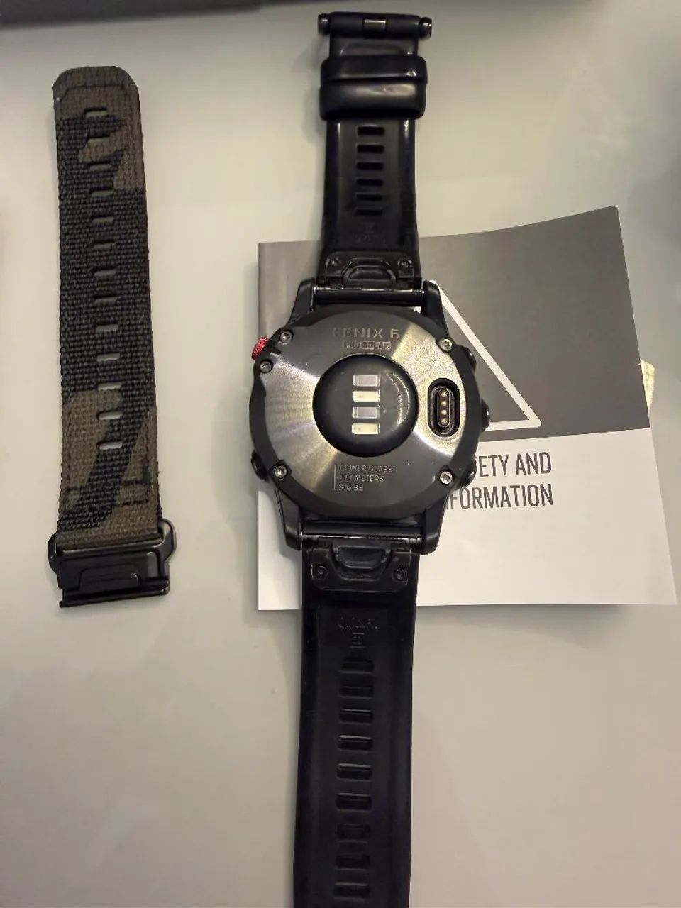 Relógio Garmin fenix 6 pro solar - Foto 2