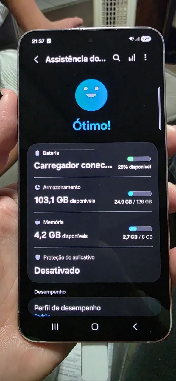 Samsung S23 128GB 5G Violeta com nota - Foto 5