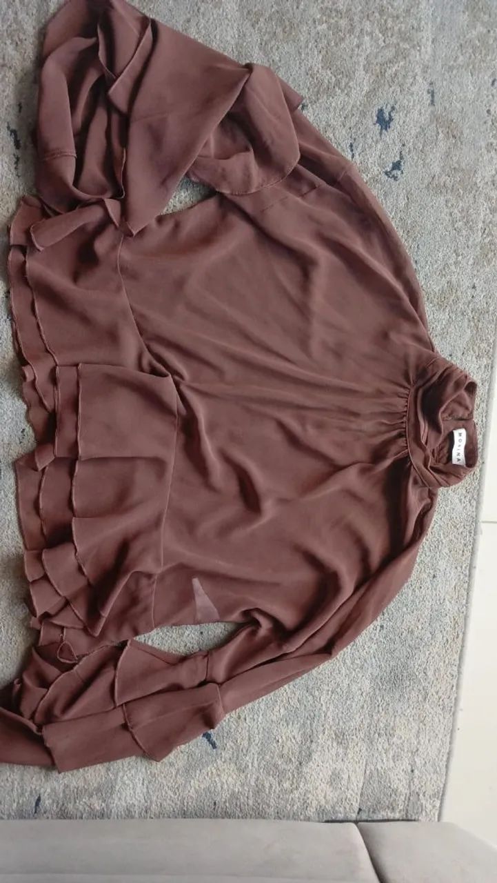 Blusa manga comprida estilosa - Foto 2