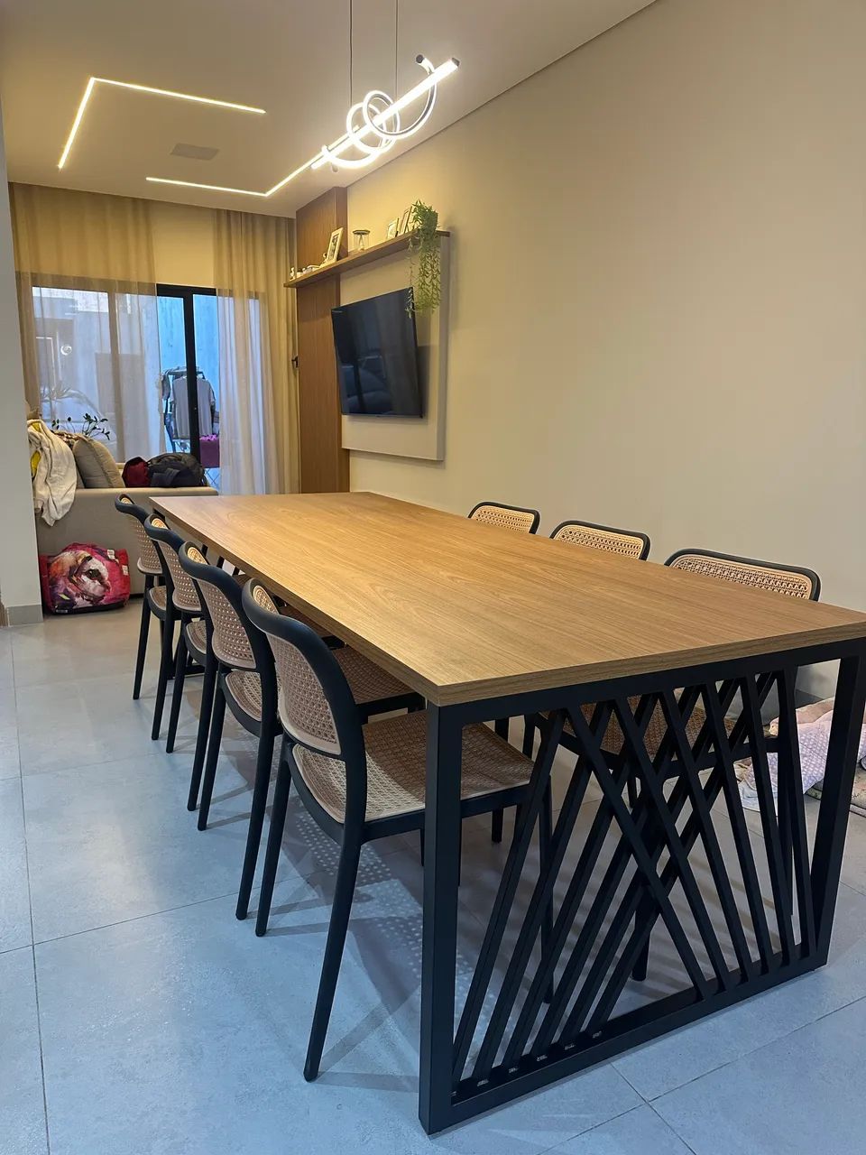 Mesa de jantar 8 lugares  - Foto 2
