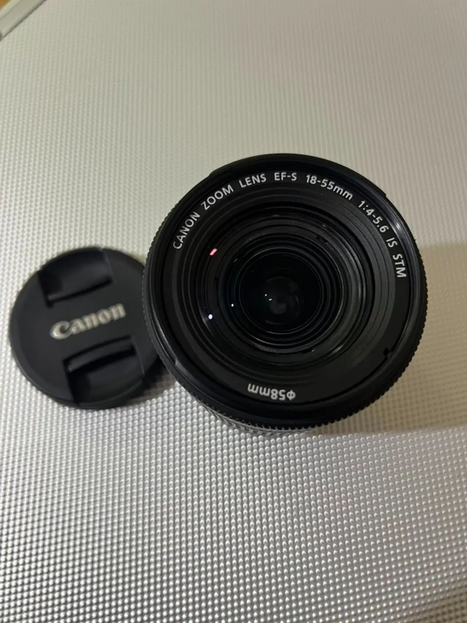 Câmera SL3 + Carregador e Bateria (Batmax) + lente do kit 18-55 - Foto 4