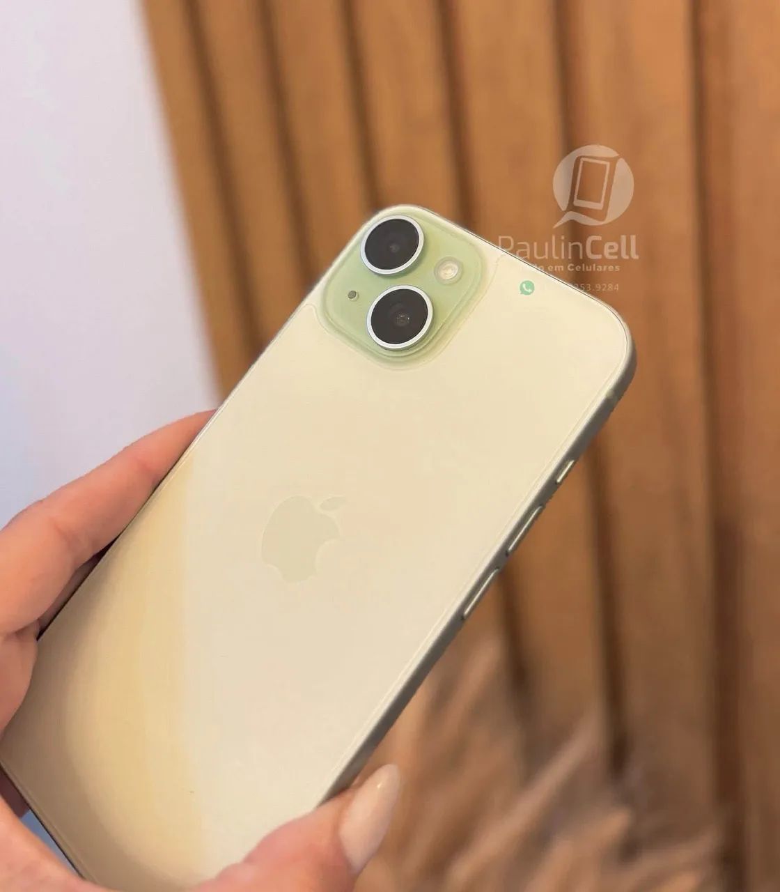 IPhone 15 128gb verde completo  - Foto 3