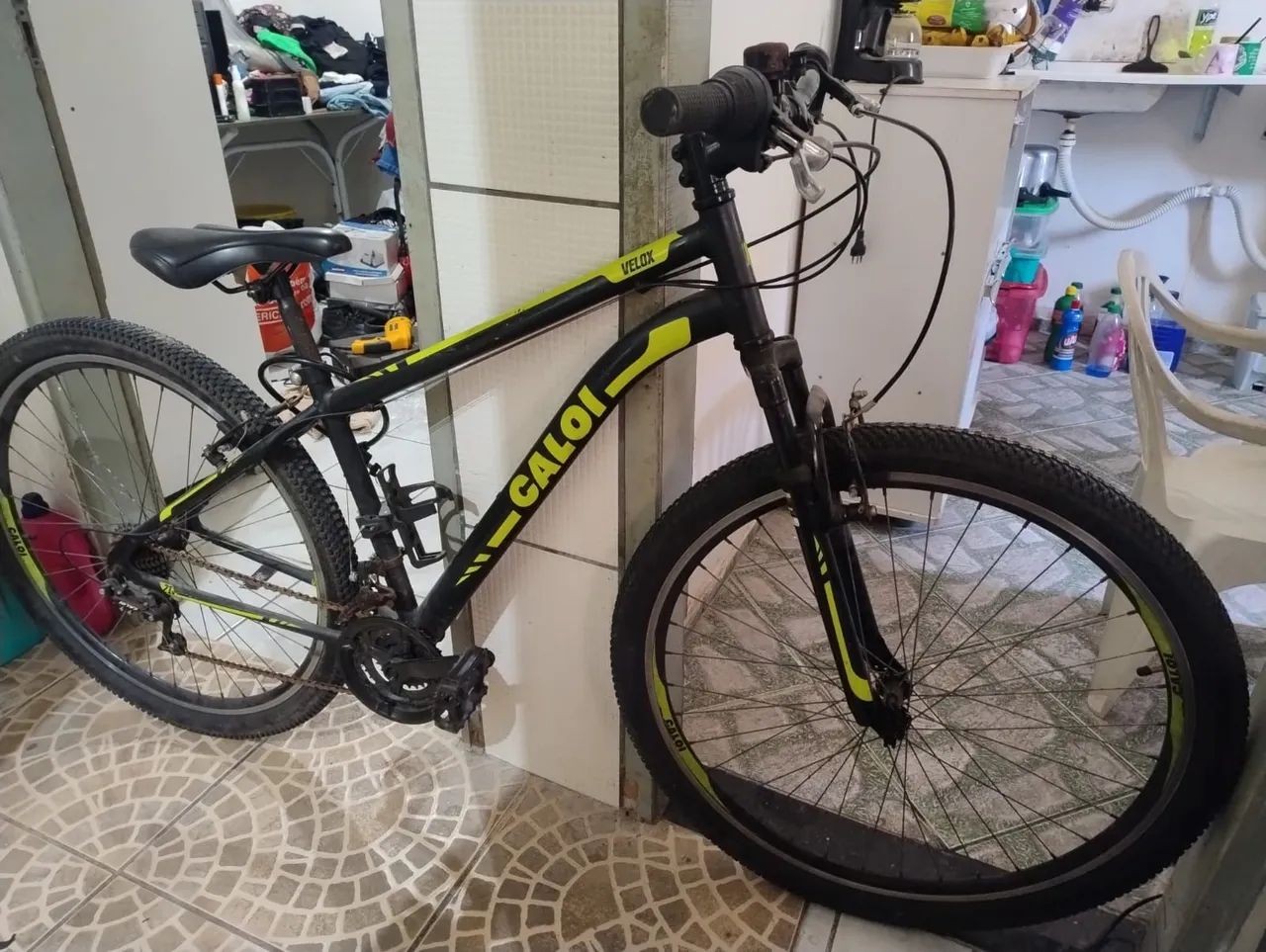Bicicleta aro 29 Caloi Usada