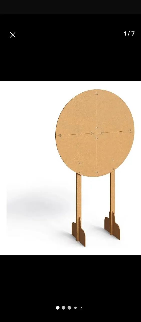 Painel festa redondo Mdf - Foto 2