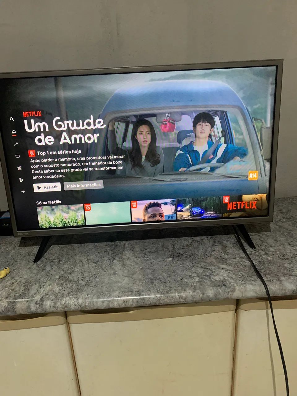 Smart tv 32 polegadas Toshiba  - Foto 4