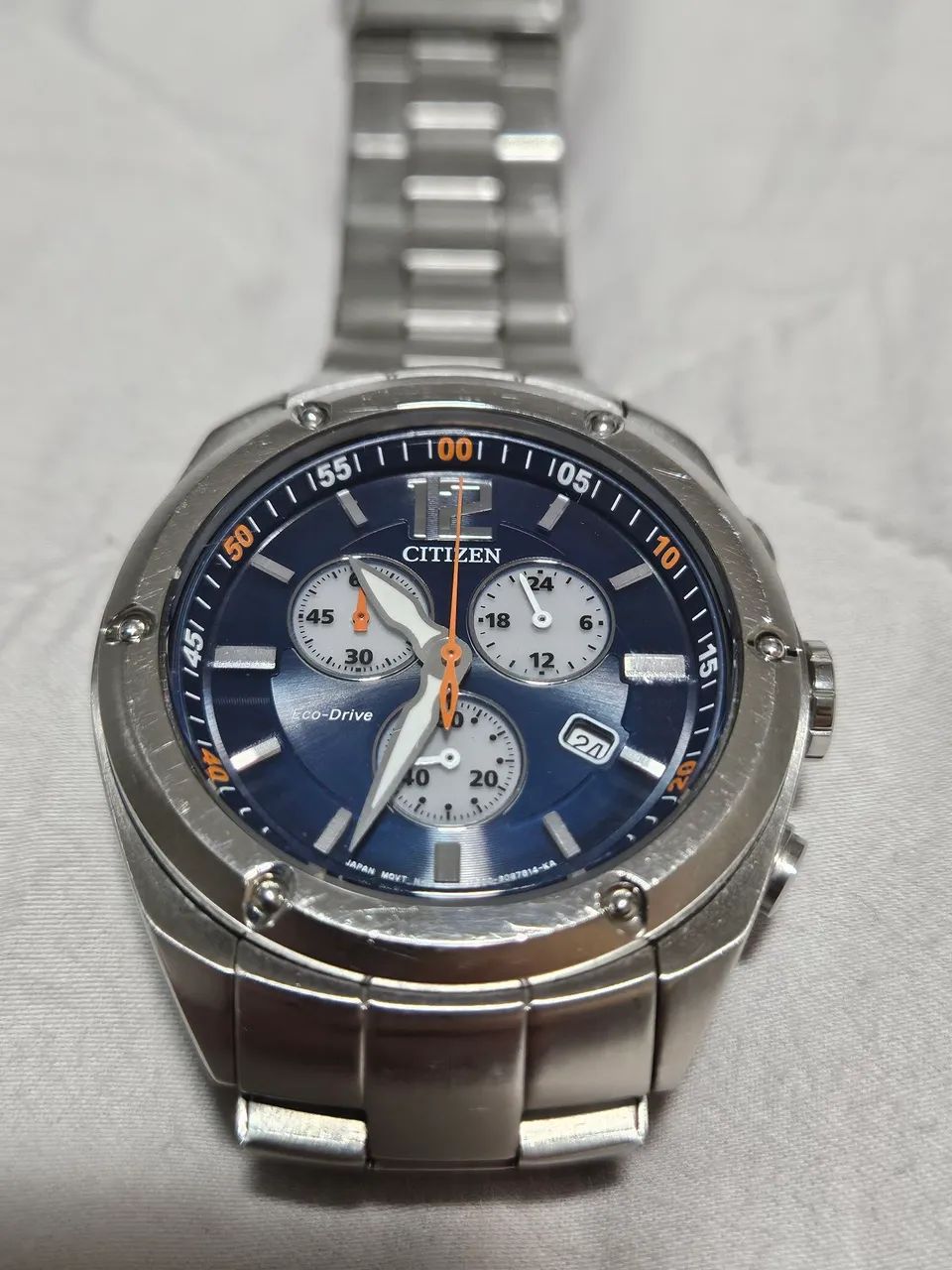 Relógio Citizen Eco-Drive Original H500-S065411 Chronograph Azul