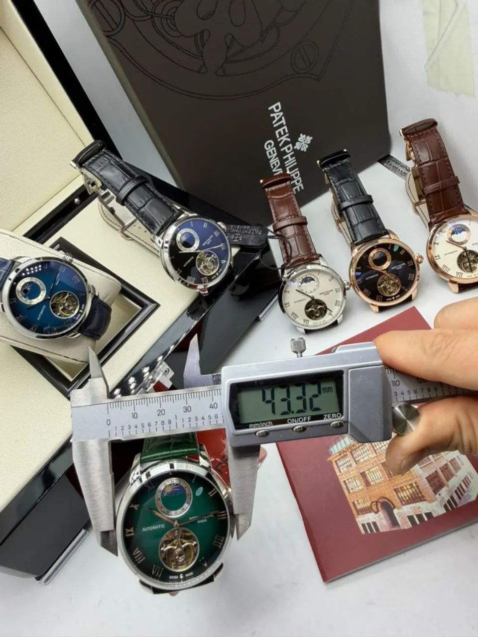 RELÓGIO AUTOMÁTICO ESTILO PATEK PHILIPPE - Foto 2