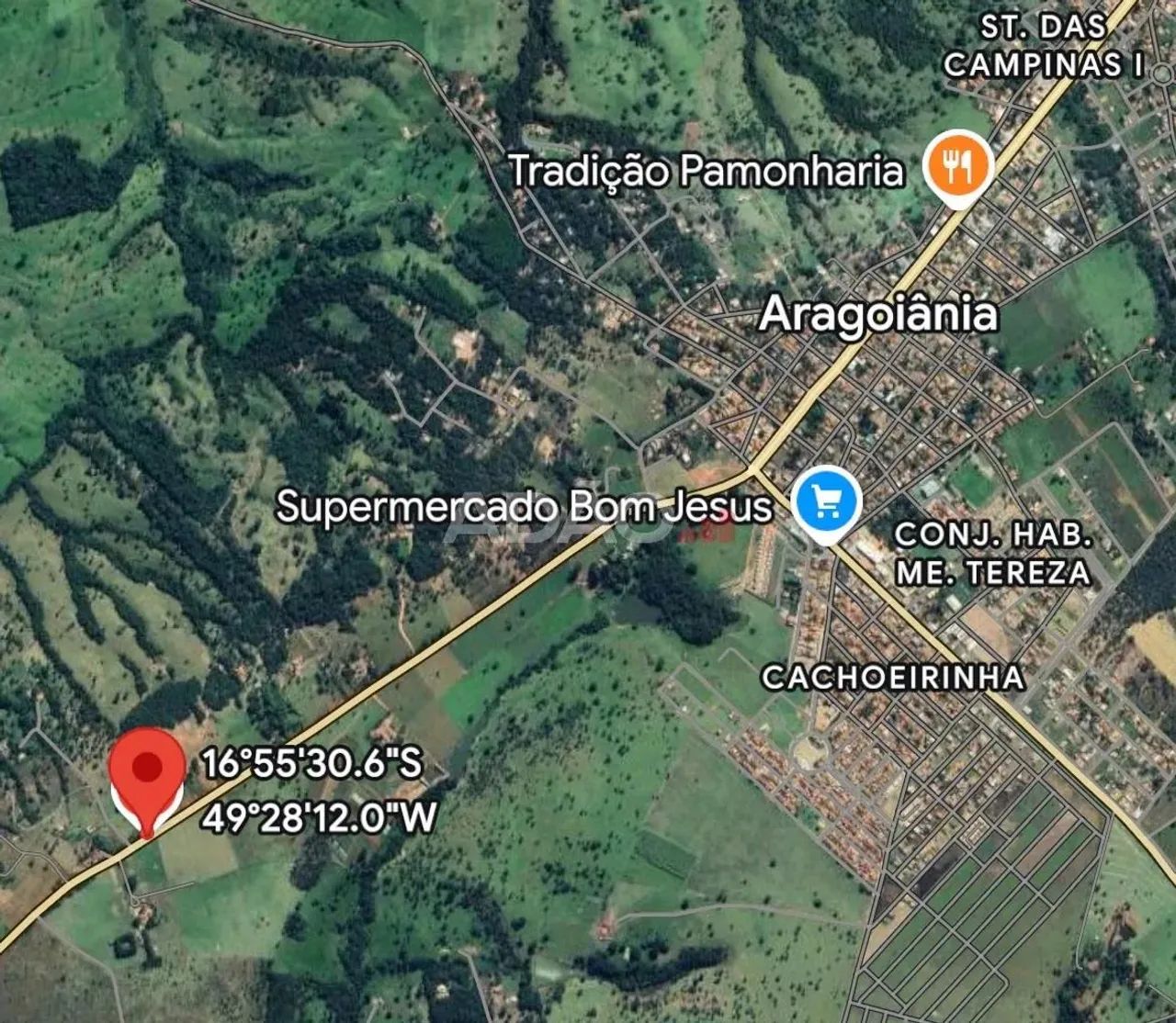 Chacara em Aragoiania Chácara à Venda, 3256.00 por R$ 350000.00 AD35979 - Foto 3