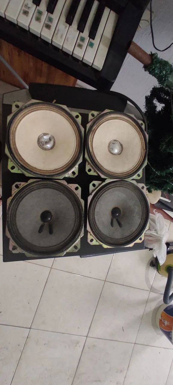 Conjunto com 4 auto falantes de 3w e 4a. - Foto 2