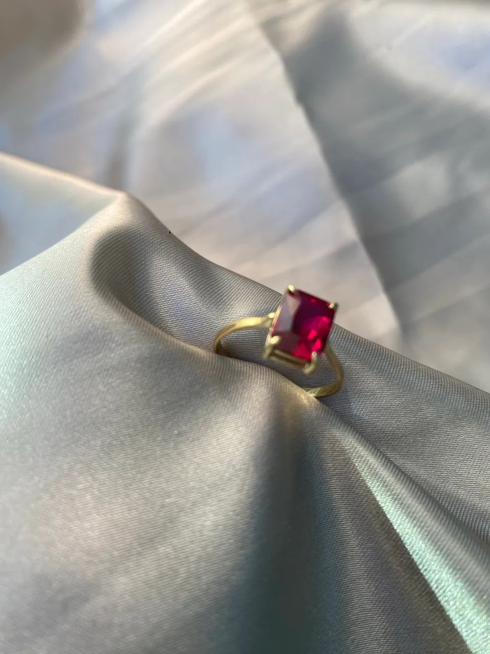 anel de ouro 18k 
