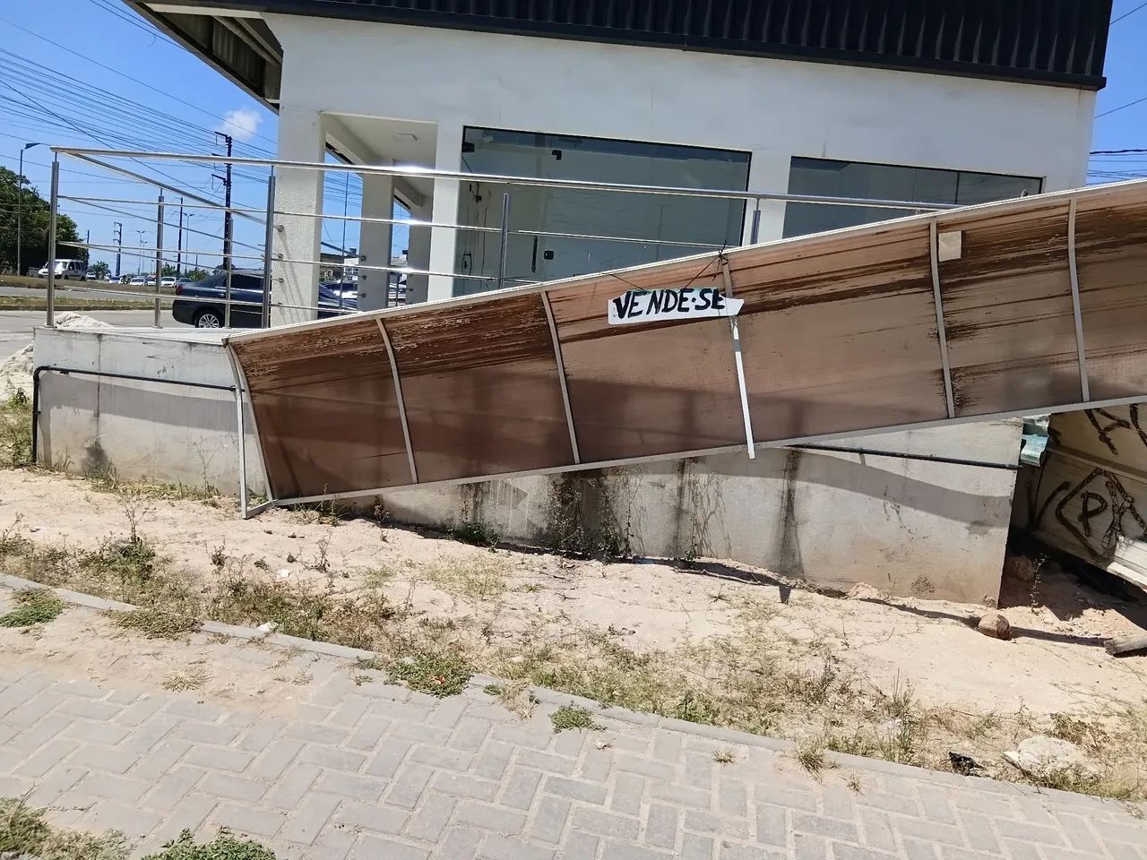 Toldo e. Alumínio, 5,0x1,0