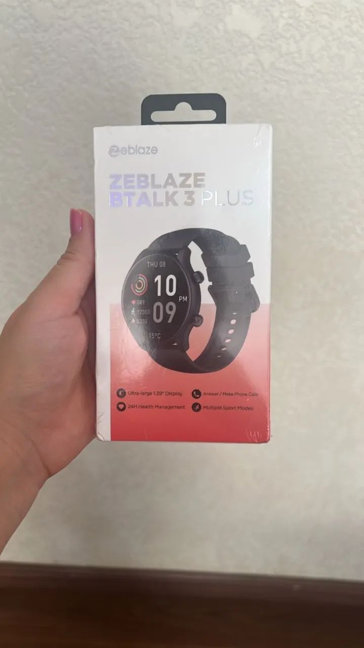 Smartwatch Zeblaze BTalk 3 Plus - Conecte-se e Estilo em um Só Dispositivo!