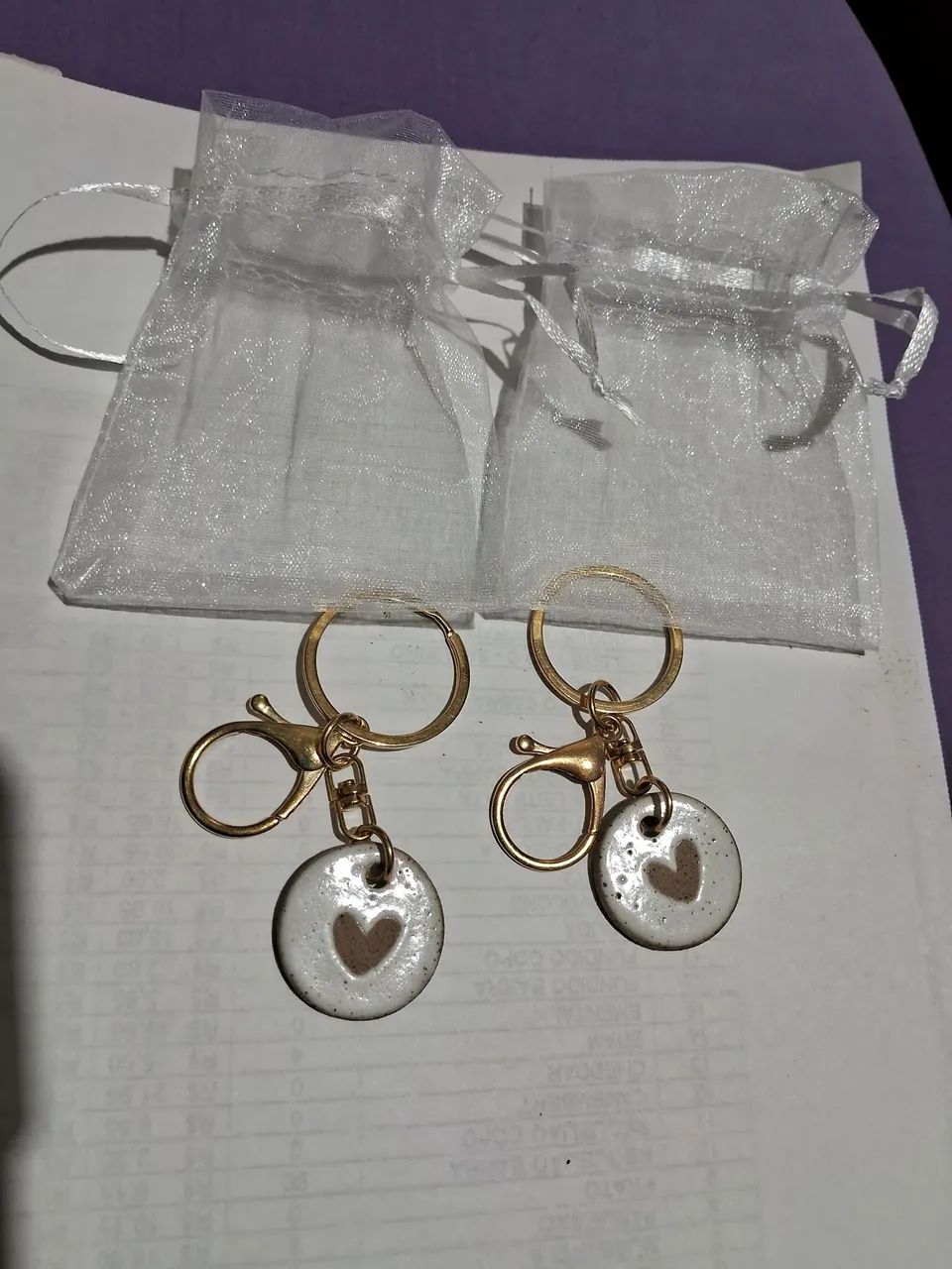Chaveiros decorativos! Feitos em cerâmica.  - Foto 2