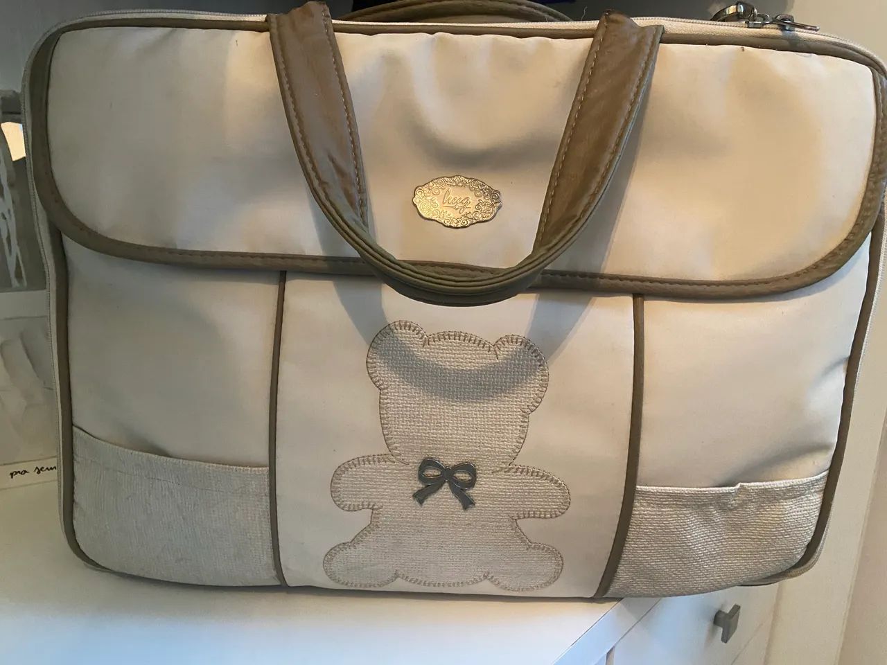 Kit mala e bolsa maternidade  HUG  - Foto 4