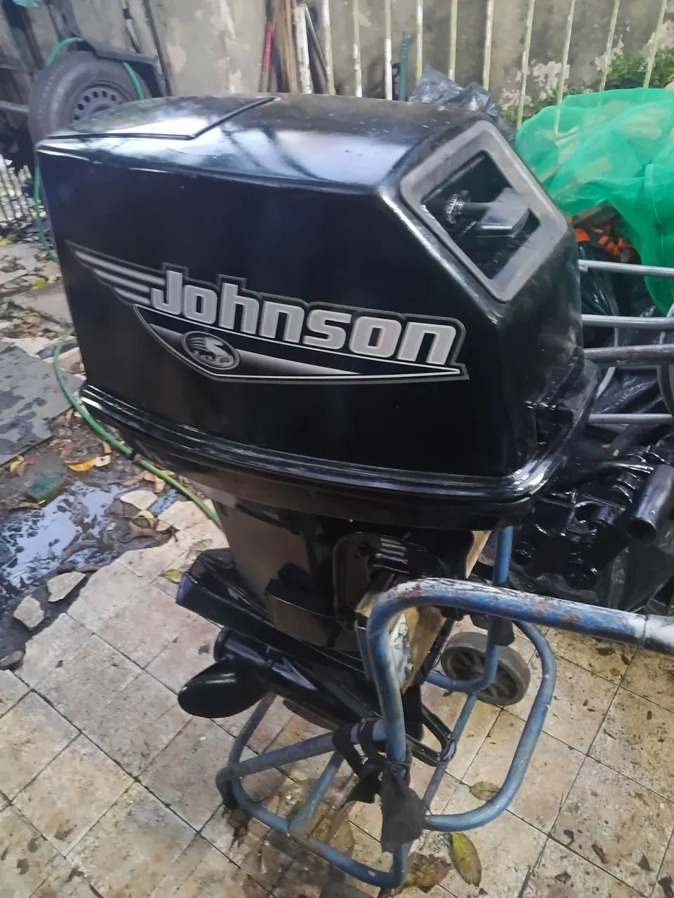 Motor de popa jhosnon 45 hp - Foto 3