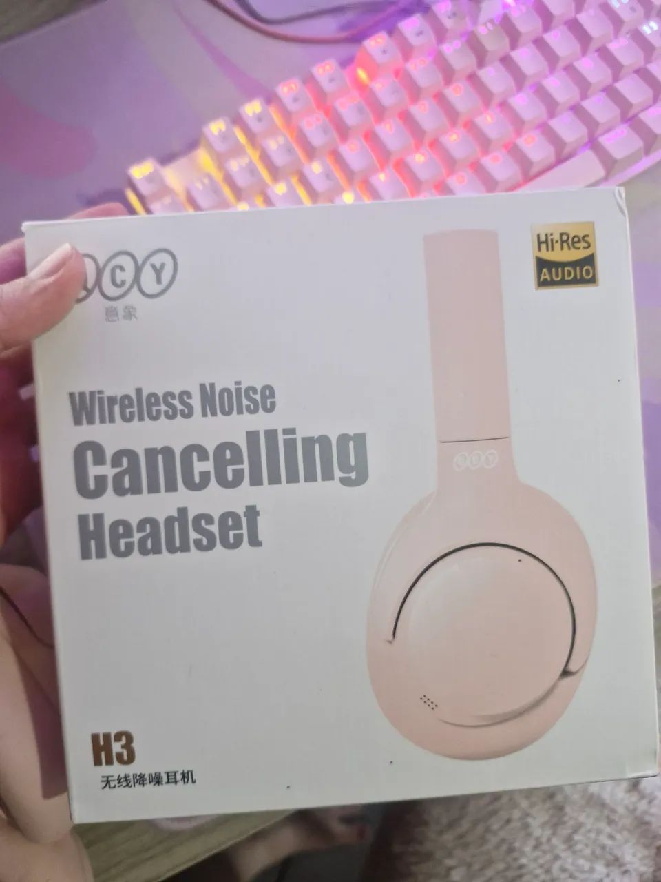 Headphone QCY H3 rosa - Foto 4