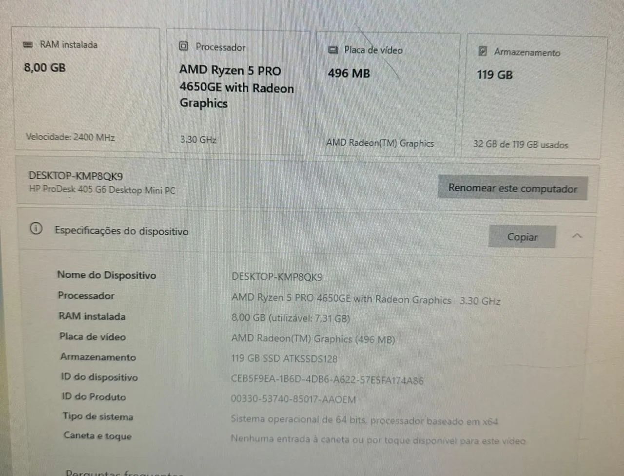? COMPUTADOR COMPLETO HP - PRONTO PARA USO! ? - Foto 2