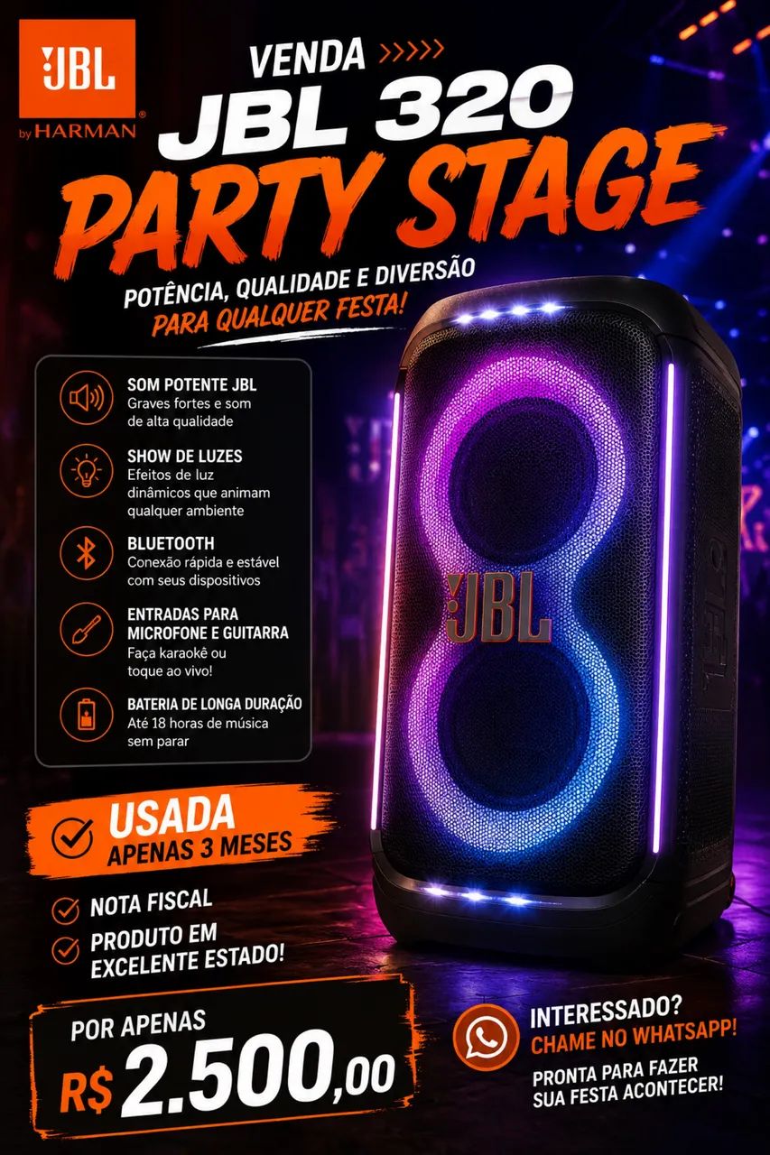 Jbl Party 320 stage
