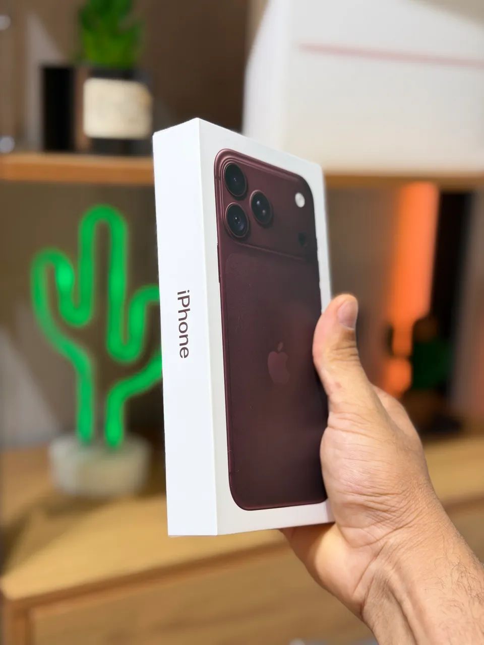 IPHONE 18 PRO MAX 256GB - BORDO NOVO  - Foto 3
