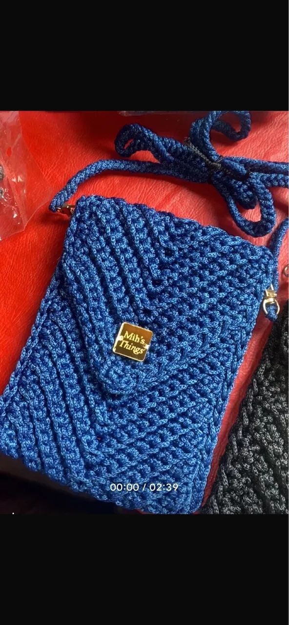 Bolsa de crochê Basic Chic - Foto 4