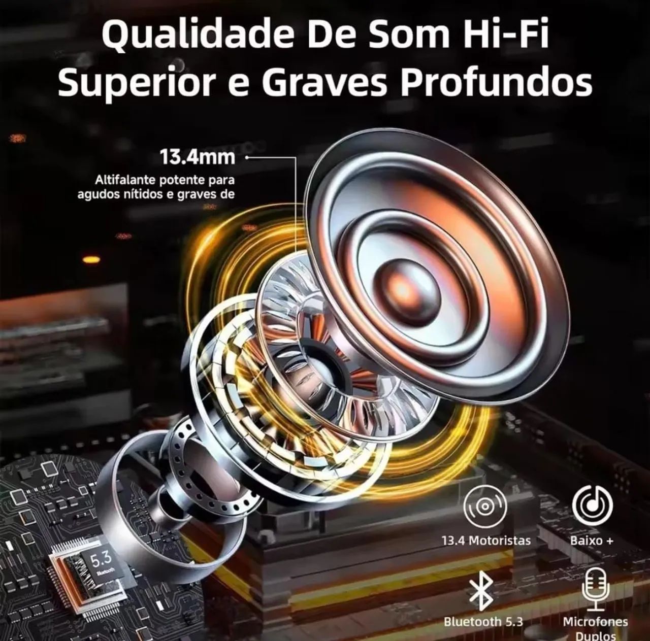Fone bluetooth tws Bettdow tws de alta qualidade  - Foto 5