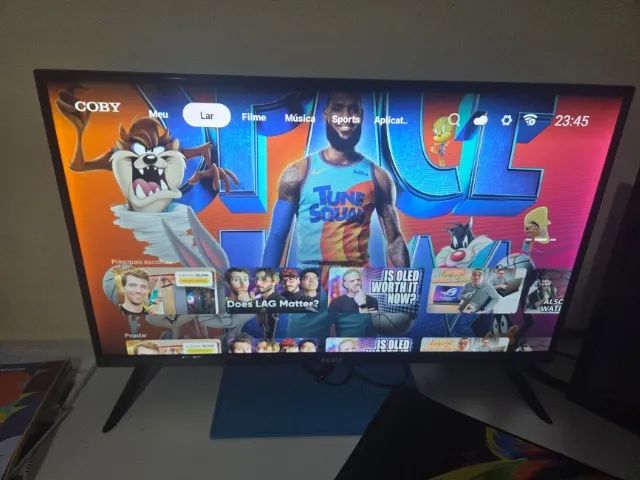 Smart TV de 32 polegadas da marca Coby