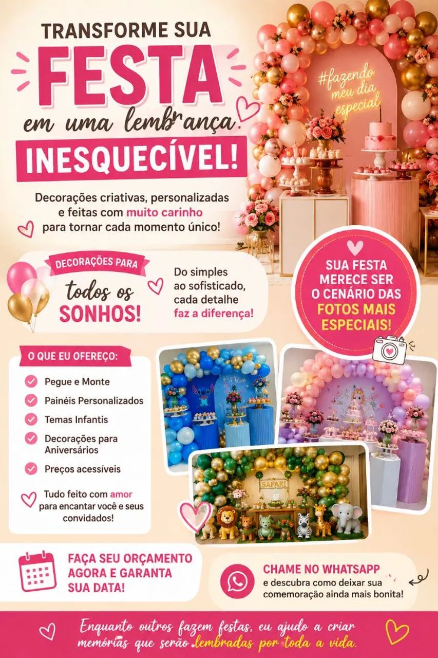 Decoração e pegue monte  - Foto 3