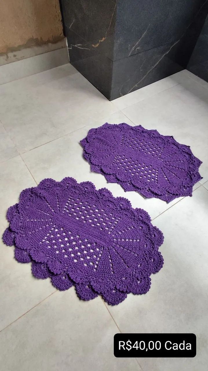 Vendo tapetes de crochê  - Foto 5
