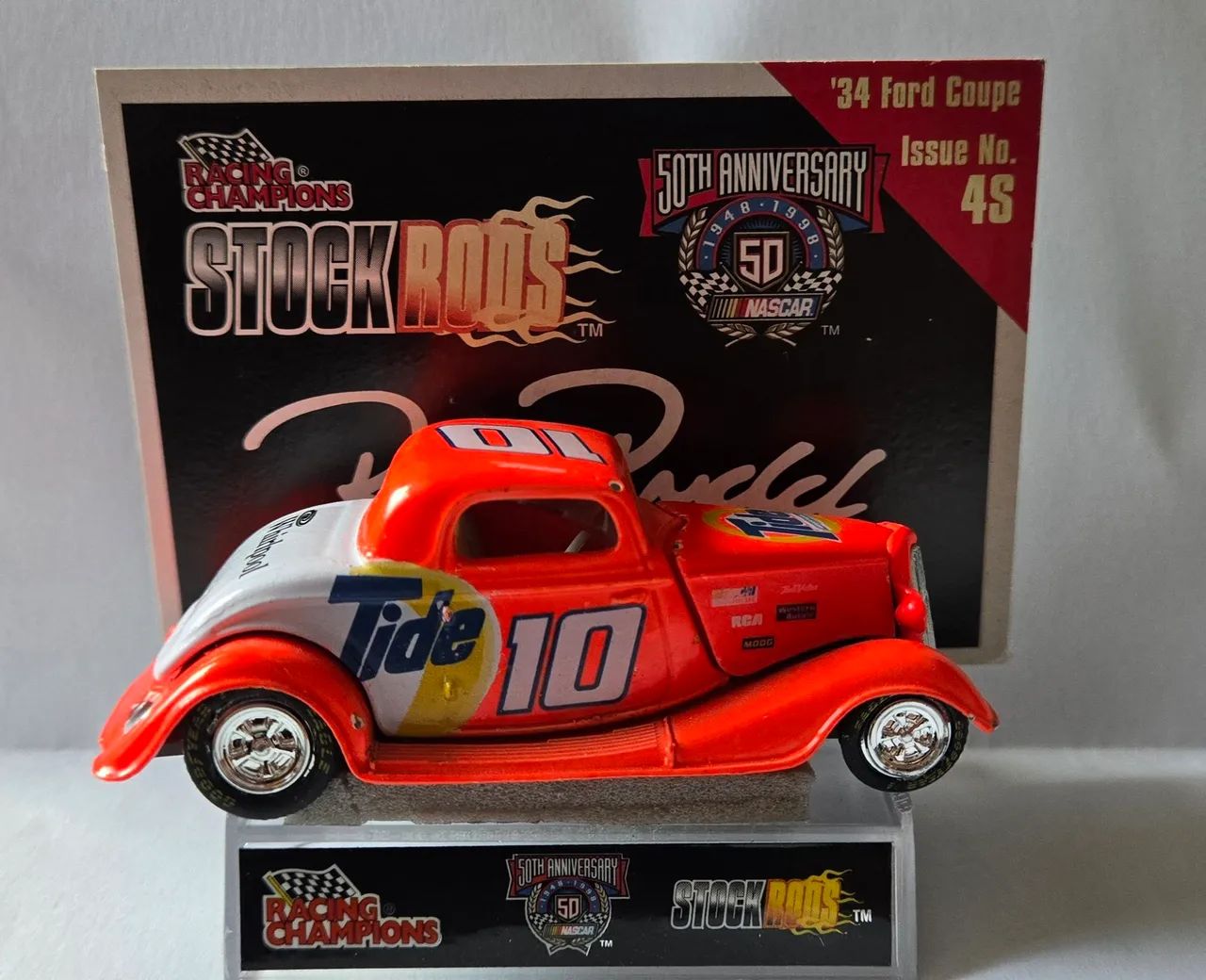 FRED FISBOWSKI ファボウスキー　カーズ ミニカー miniatura nascar ford coupe 1934 - Hobbies e coleções - Rudge