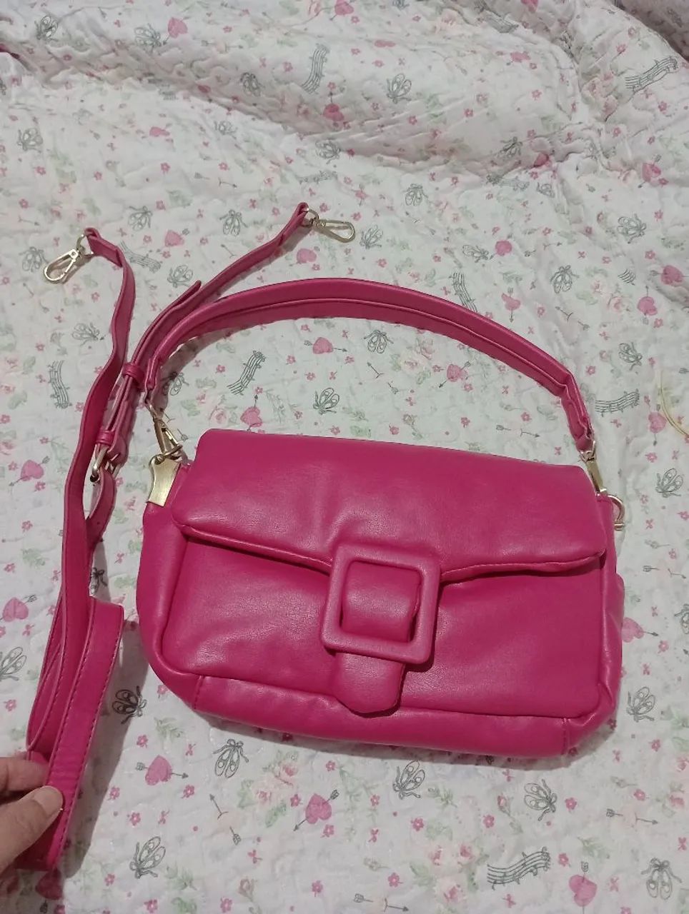 BOLSA PINK BAQUETE - Foto 3