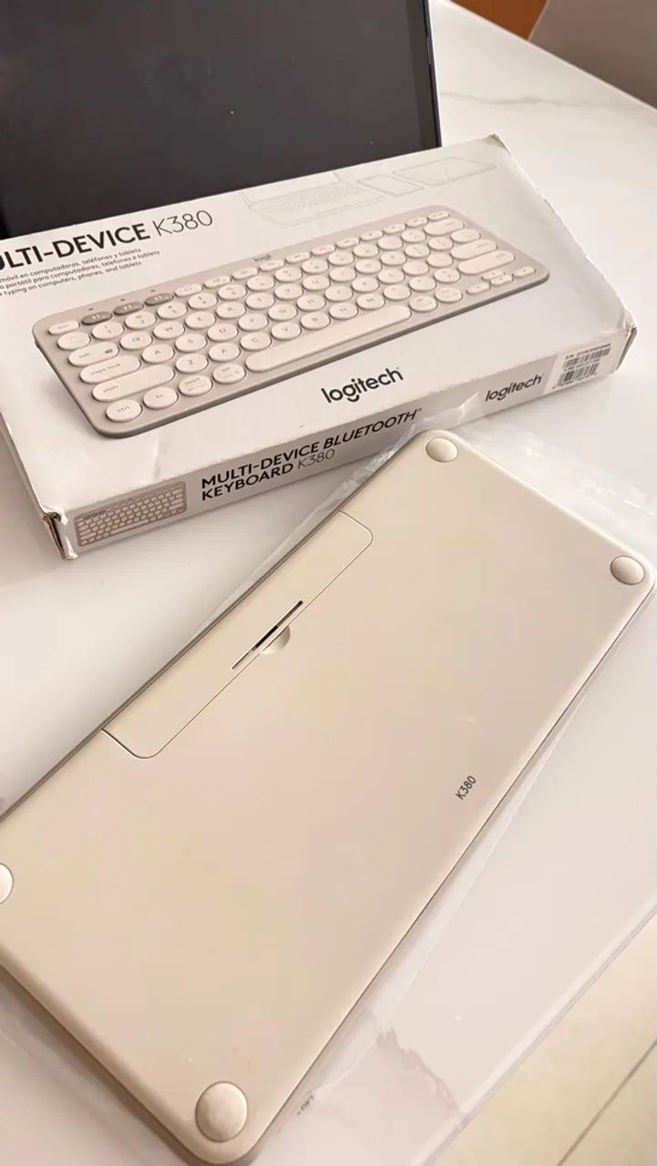  Teclado Sem Fio Bluetooth Logitech K380 - Foto 3
