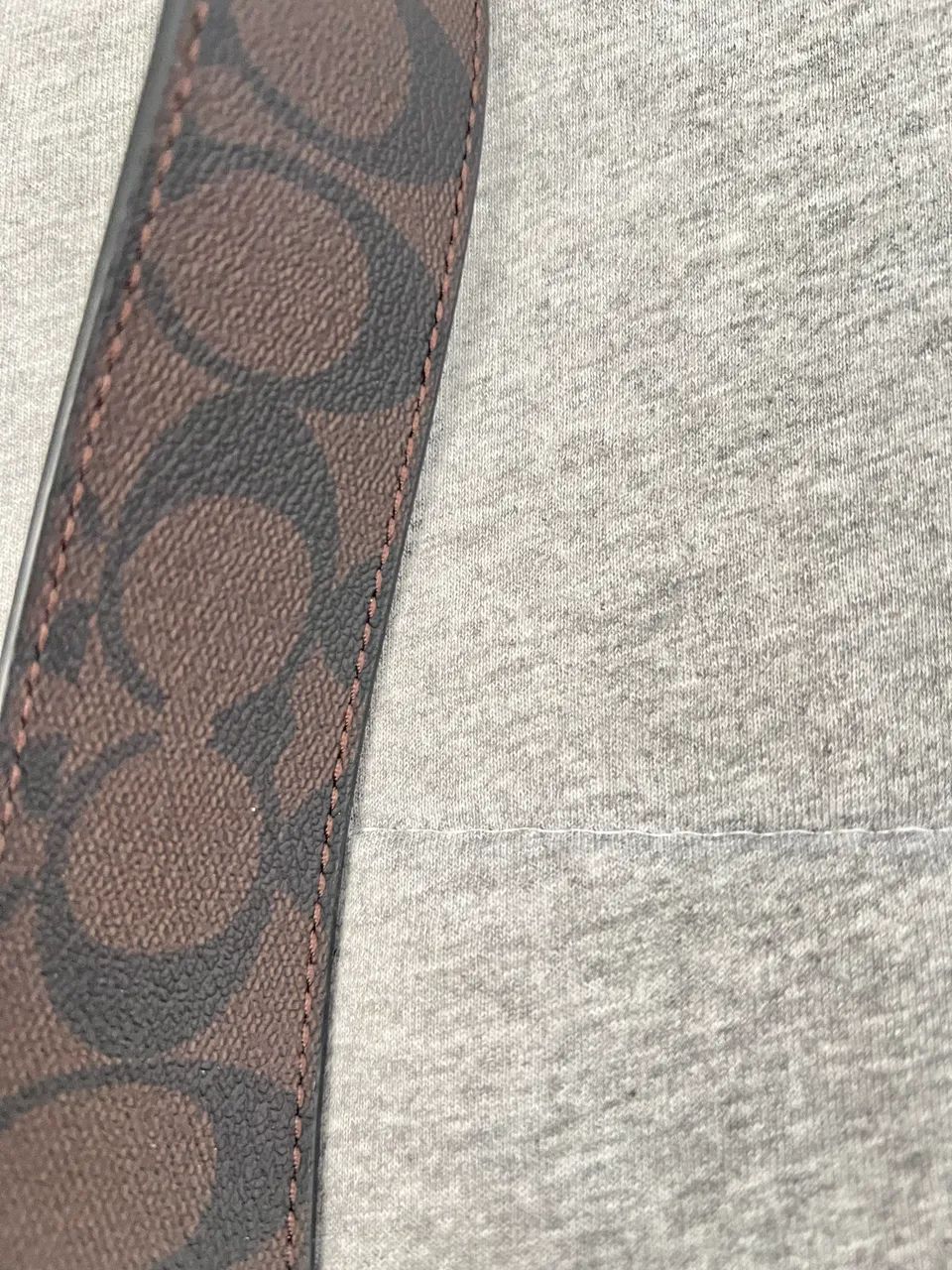 Alça NOVA avulsa bolsa coach signature preta marrom nova 