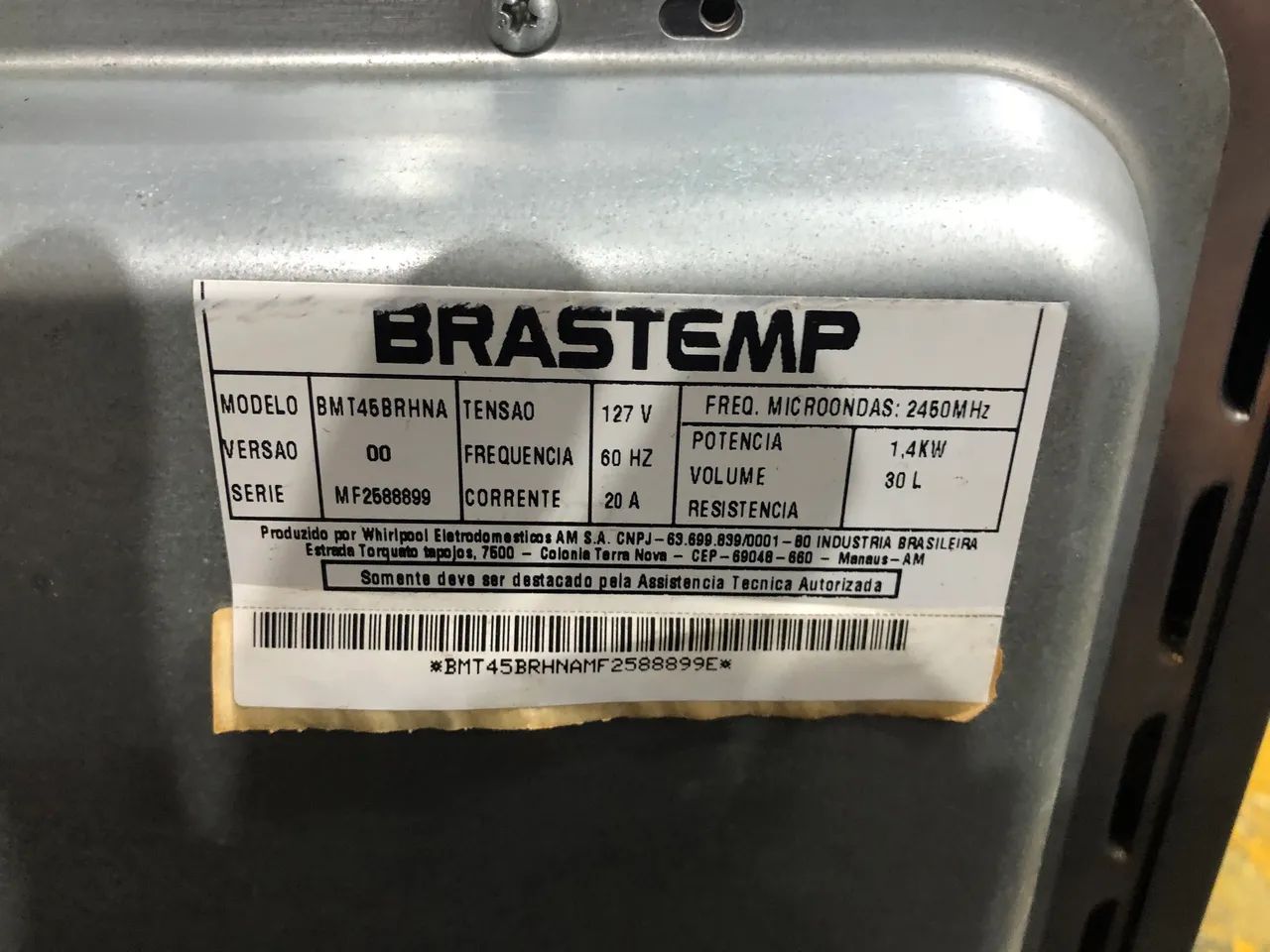 Forno de Micro Ondas Brastemp Ative cod. BMT 45 com Grill - Foto 2
