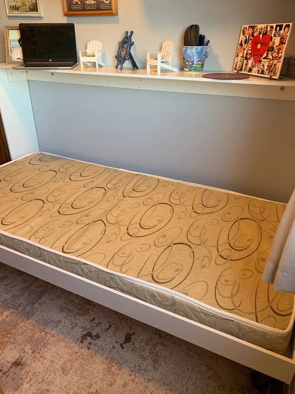 Escrivaninha/ cama solteiro  - Foto 3