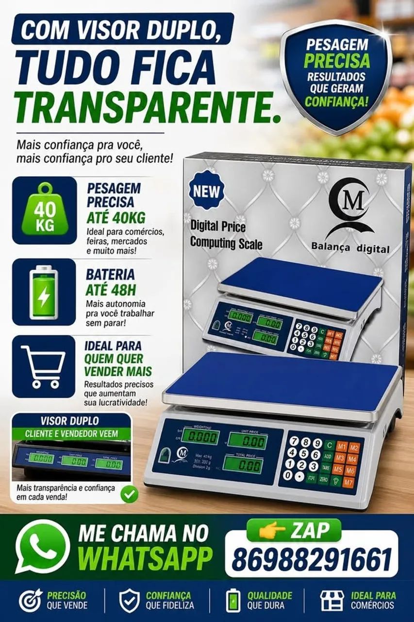 balança digital 40kg
