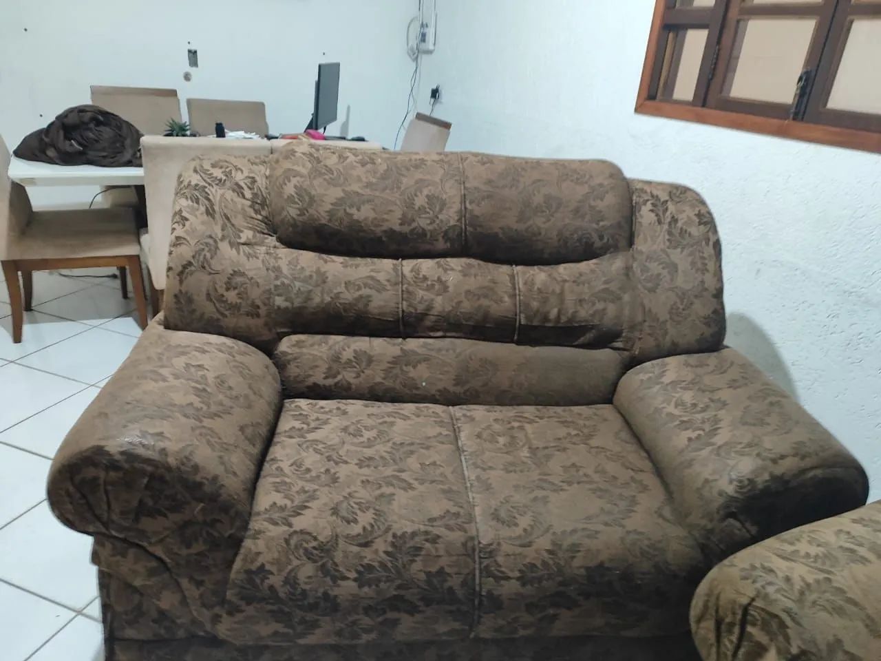 Conjunto de Sofá, um de 3 lugares e outro de 2 lugares - Foto 3