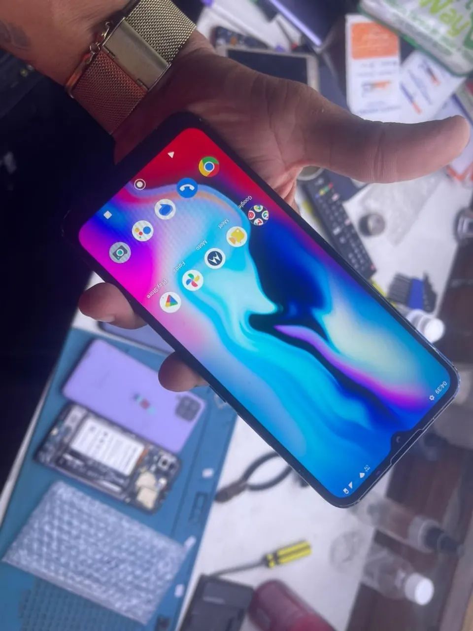 Moto E7 PLUS 64GB perfeito estado - Foto 5