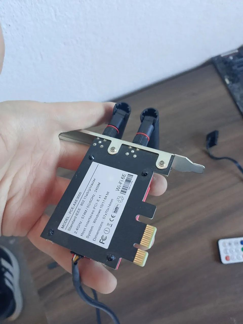 Adaptador wi-fi e bluetooth PCE-AXE3000 - Foto 2