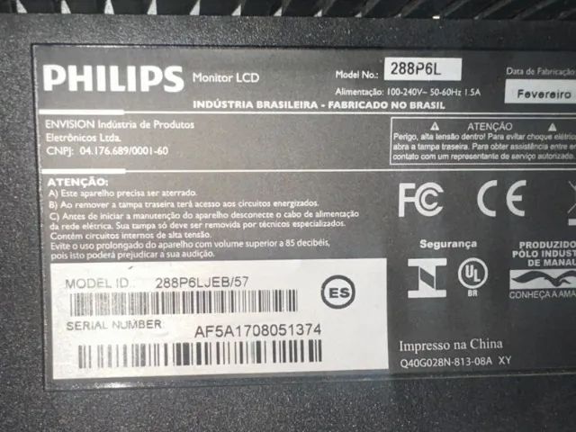 Monitor Philips 28 polegadas 4K Ultra HD com base - Foto 3