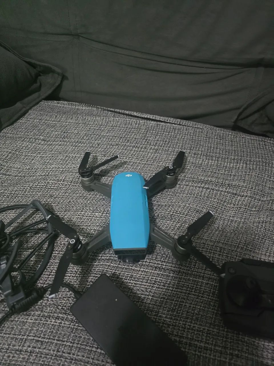 Drone DJI Combo Flay More spark duas baterias completo - Foto 2