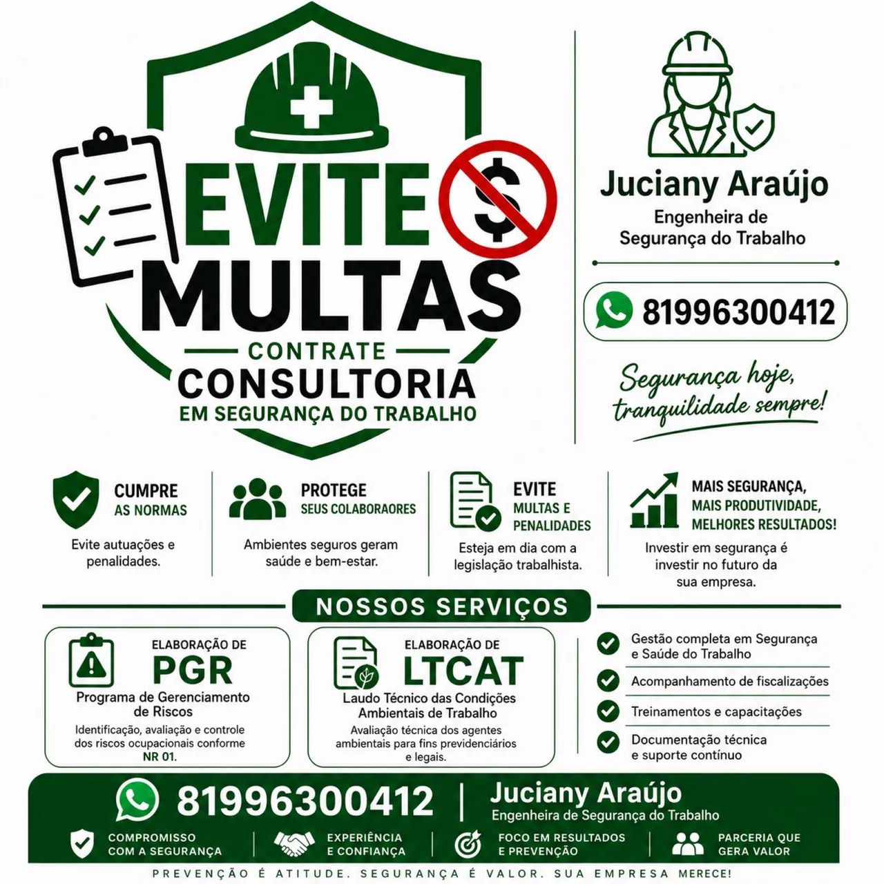 Prestação de Serviços em Segurança do Trabalho 