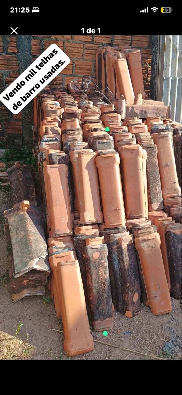 Telhas de barro plan 450 telhas 